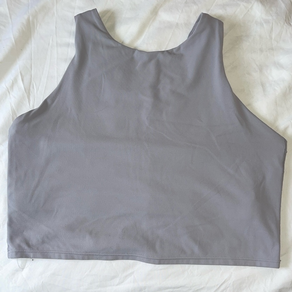 Athleta conscious crop bra large D-DD